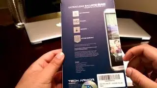 Tech Armor Glass Screen Protectors - iPhone 5/5S/5C/SE and HTC One M8