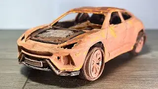 Restoration Damaged Lamborghini Urus SUV