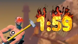 Getting over it Speedrun in 1:59 (mobile)