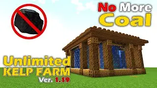 Unlimited Kelp Farm 1.19 | Now No More Coal Required | Minecraft | Singhz Gaming