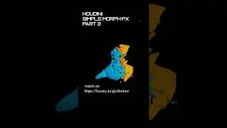 HOUDINI:  Morph fx part 3 #vfx #animation  #procedural  #art