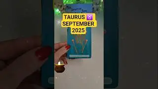 TAURUS ♉️ SEPTEMBER 2025 #zodiactarot #tarotcommunity #divination #taurus @miaintuitivesoul