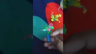 DIY cute flower pot with paper. #cuteideas #flowers #se&ntilde;orita