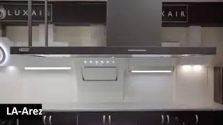 Arezzo Island Kitchen Extractor - Luxair Cooker Hoods