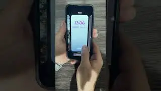 iOS 16 Hacks | How to customize your lock screen #shorts