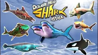 Double Head Shark Attack : Unlock All The Shark Free 2021 | Gameplay Walkthrough #1