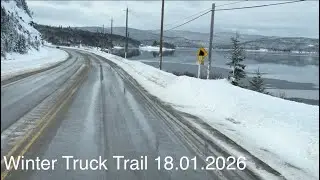 Route van Grand Falls Windsor - Deer Lake - naar Port aux Basques.