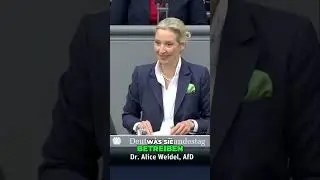 Weidel zerlegt Gr&uuml;n-Rot! 🔥 #politik #deutschland
