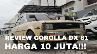 COROLLA DX MURAH CUMA 10JT, APA AJA YANG DI RESTORASI??