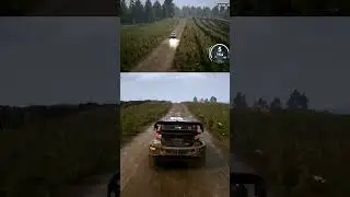 Jumpy countryside section 🔥#wrc #rally #toyota #yaris #jump #country