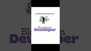 How to Become a Blockchain Developer in 5 Steps? #blockchain #motivation #blockchaindeveloper #web3
