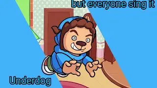 🎤Underdog but everyone sing it. Beautiful🎤