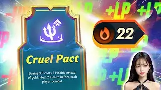 Cruel Pact Augment! 22 Win Streak | TFT set 9