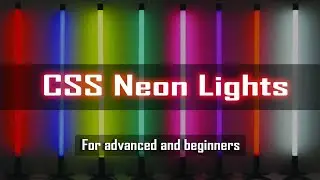 CSS Flashing  Lights ( CSS Neon Lights with Flickers)