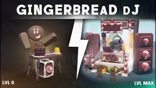 Gingerbread DJ Showcase &mdash; The Final Act | Full Visuals 0&ndash;5 Levels 🎧 | TDS Battle Pass