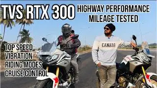 TVS RTX 300 Performance & Mileage on Highway | Best 300cc Touring Bike?