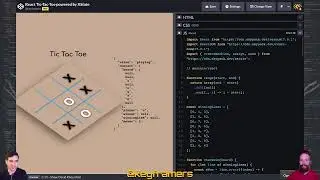 LIVE: React Tic-Tac-Toe using State Machines | @keyframers 4.3