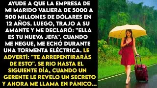 Después de 12 años, mi esposo me despidió y nombró a su amante como nueva jefa, pero olvidó una cosa