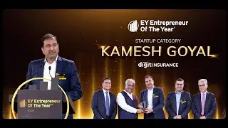 EY Entrepreneur of the Year 2024 Award| Startup Category| Kamesh Goyal| Digit