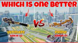 WR🔥 Ultimate ARM M-82 VS Prime ARM M-81 Weapons Comparison ||WAR ROBOTS||