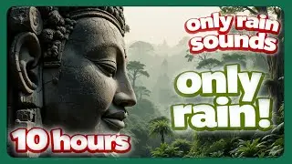 10 hours Rain Over the Silent Sacred Sanctuary  | Lluvia Sobre el Silencioso Sagrado Santuario