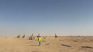 Everstar Machinery HXR5 Solar Pile Driver: Powering Solar Farm Construction in Desert Terrain