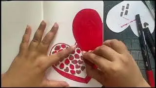 February Bullet Journal 2025 set up Valentines Theme