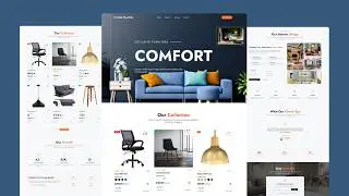 Build & Deploy Modern Luxe Furniture Website with React, Next.js, Tailwind CSS, Shadcn UI