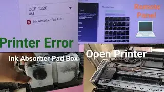 How To Reset ink Absorber in Brother DCP-T220 Printer l #Brotherprinert🙏😊