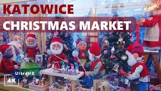 KATOWICE CHRISTMAS MARKET - Fairy tale come true 4K UHD | Jarmark Bożonarodzeniowy w Katowicach 2024