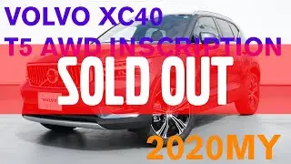 VOLVO USED CAR SERIES【XC40 T5 AWD INSCRIPTION 2020MY】