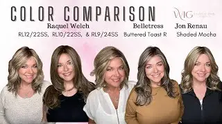 WIG COLOR COMPARISON | 3 Brands | 5 Colors | Detailed Color Comparison
