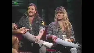 Lemmy Kilmister and Mikkey Dee (Motorhead) on The Headbangers Ball (1992)