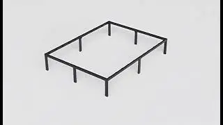 Sturdy Metal Platform Bed Frame No Box Spring Needed