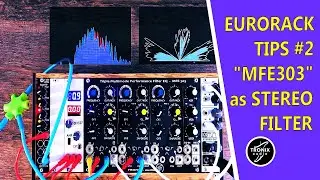 Stereo Filter Trick with Steiner Parker MFE 303 for Eurorack / modular synthesizer
