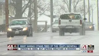 Frustration grows with spring's snow