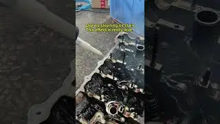 Dry ice cleaning automobile oil pollution #automobile #dryicecleaning #machine