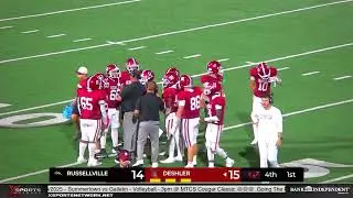 Deshler vs Russellville HS Football | AL HS Football Presented By Bank Independent