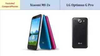 Xiaomi MI-2s VS Optimus G Pro E985, Quick Comparison