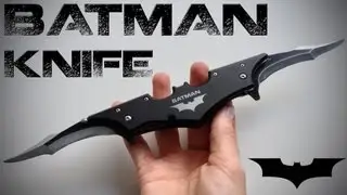 Spring Assisted Batman Knife Review!