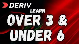 🚨 LIVE DERIV CLASS: Learn the Over 3 & Under 6 Strategy &ndash;Step-by-Step!