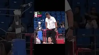 VIRAL: MICHELLE COBB INTENSE BUT CUTE INTERACTION WITH THE REFEREE! #pvl2023