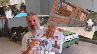 SAI NO JORNAL !!! UM POUCO DA CONSTRUÇÃO DA MINHA CASA