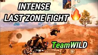 BGMI 🇮🇳 | INTENSE FIGHT🔥 | TeamWILD😈|