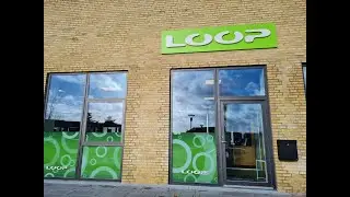 Bag Facaden i Vordingborg. Loop Fitness.
