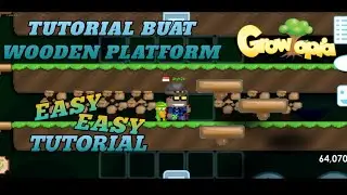 TUTORIAL GROWTOPIA BUAT WOODEN PLATFORM