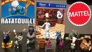 RATATOUILLE Disney Pixar Mattel Colección Completa Juguetes/ Featured Favorites Unboxing