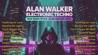 ⚡ALAN WALKER || ELECTRONIC MUSIC REMIX 🎧 NEW STYLE ALAN WALKER REMIX 2025 Vol-42 #EDM #remix #chill