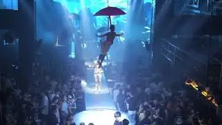 Aerial duo with quick change act 203 Aerial Umbrella solo