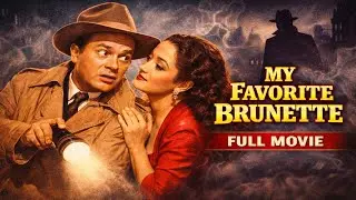 My Favorite Brunette (1947) | Full Classic Comedy Noir | Bob Hope & Dorothy Lamour